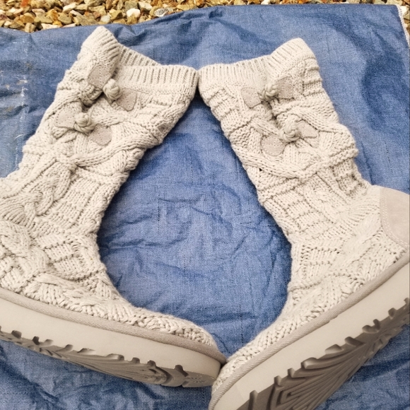 ugg kalla knit boots